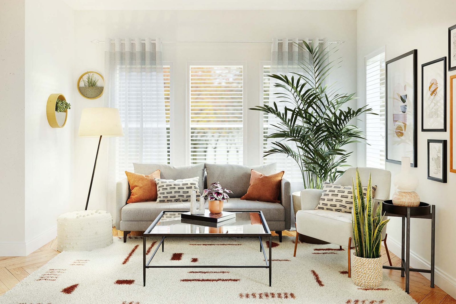 Roller Blinds (from 61cm W x 76cm D)